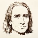 Franz Liszt portrait