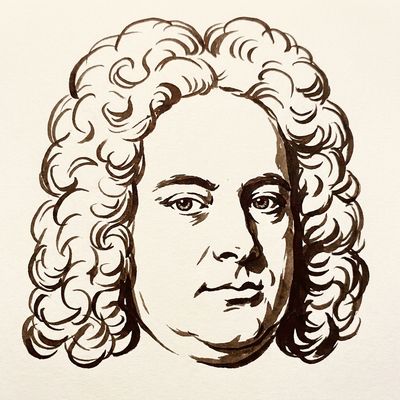 George Frideric Handel portrait
