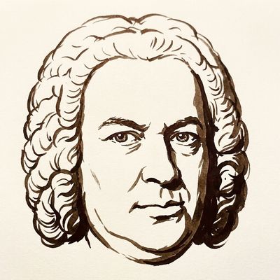 Johann Sebastian Bach portrait
