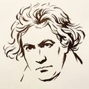 Ludwig van Beethoven portrait