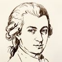 Wolfgang Amadeus Mozart portrait